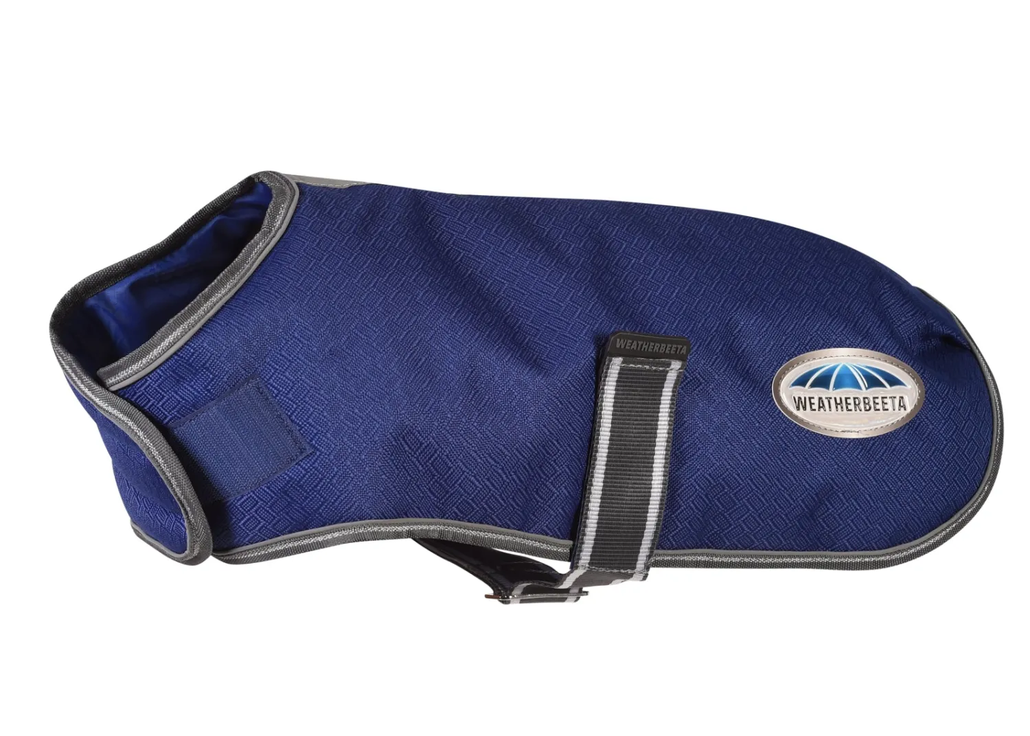 Best WEATHERBEETA ® Comfitec Premier Free Parka Dog Coat Dark Blue/Grey/White