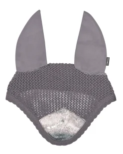 Clearance WEATHERBEETA ® Prime Marble Shimmer Ear Bonnet Grey/Silver Swirl Marble
