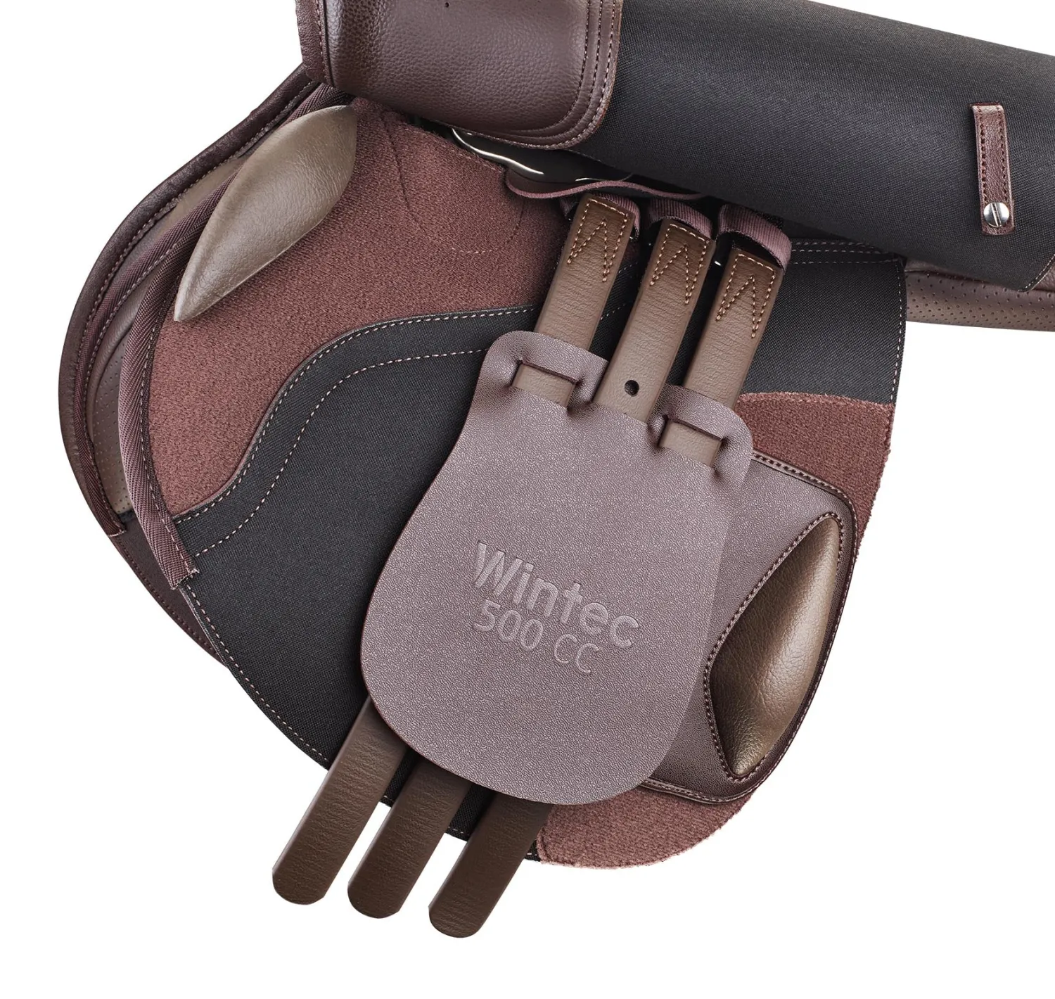 Clearance SADDLERY BRANDS INTL Wintec 500 Close Contact Saddle with Flocked Panels
