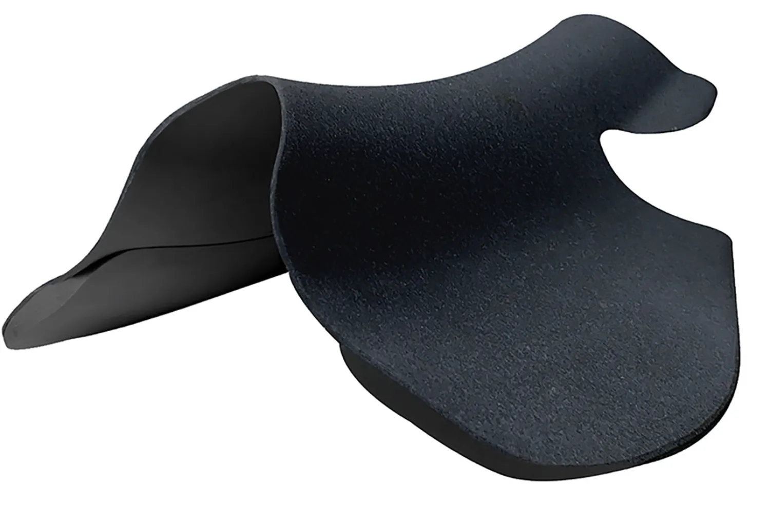 Outlet SADDLERY BRANDS INTL Wintec Half Riser Comfort Pad Front Black