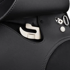 Best SADDLERY BRANDS INTL Wintec Pro WIDE Dressage Saddle with HART Black