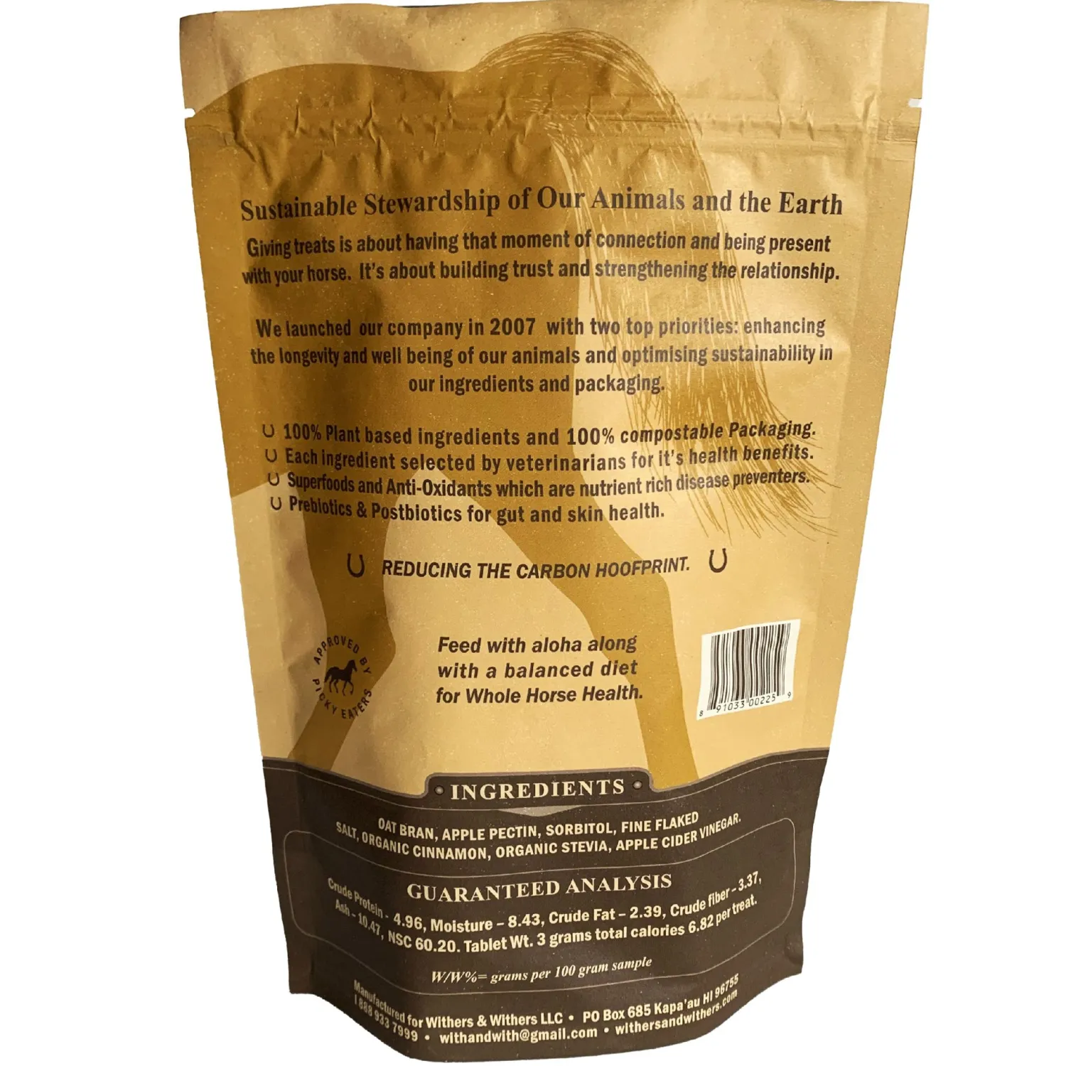 Hot WITHERS & WITHERS Sugar-Free Cinnamon Nutra-Treats for Horses